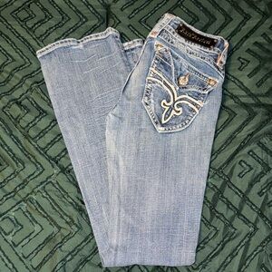 Rock Revival Light Blue Boot Cut Jeans